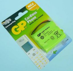 3xAA 3,6V/600mAh T-160/WTP-8 Ni-MH GP