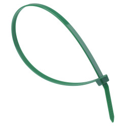 4.8mm x 300mm Green Cable Tie - Pack of 100