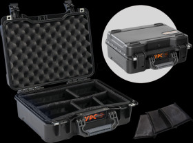 CS00001BKPD Xplorer Case M, outdoor case, black, 403x330x165 mm