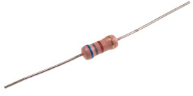 Rezystor 680Ω 2W ±5% -500 → +350ppm/°C Folia węglowa RS PRO
