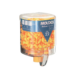 Moldex 762501 Disposable Foam Earplugs Mellows Station (250 Pairs) SNR 22 dB
