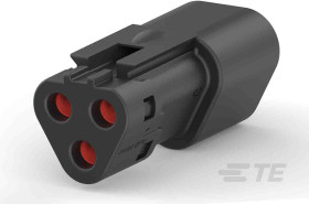 Złącze samochodowe 3-pinowe Deutsch 2-rzędowe Żeński 13A DEUTSCH DT Montaż na kablu Śruba Obudowa złącza samochodowego