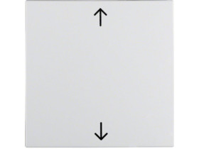 S.1/B.3/B.7 Klawisz z nadrukiem symbolu "strzałki" biały 16201919 HAGER