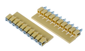 Szyna zworki Szyna zworki RS PRO Blok zacisków śrubowych