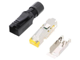 7000-74011-0000000 Wtyk prosty RJ45, P8, Kat: 6, na przewód