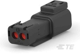 Złącze samochodowe 2-pinowe Deutsch -rzędowe Żeński 13A DEUTSCH DT Montaż na kablu Śruba Obudowa złącza samochodowego