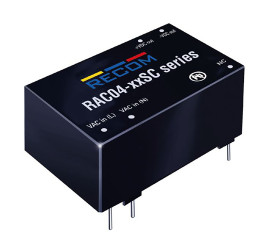 Zasilacz impulsowy nap. wyjściowe: 15V dc 4W 267mA 1 wyjście nap. wejściowe: 80 → 305V ac Montaż powierzchniowy