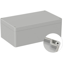 TruComponents 308211 Industrial-grade casing ABS Grey-white (RAL 7035)