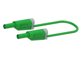 Adapter z wtykiem bananowym 2717-IEC-150V, kolor: Zielony, dł. 150cm, Electro PJP