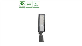 Streetos Uliczna 50W Nw 230V 130/80St Ip66 Ik09 456X122x77mm Szary 5 Lat Gw.