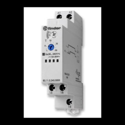 Przekaźnik czasowy SPDT 250V AC / 10A, Finder 80.11.0.240.0000