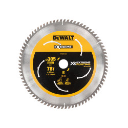 DEWALT DT99576-QZ FlexVolt XR Mitre Saw Blade 305 x 30mm x 78T