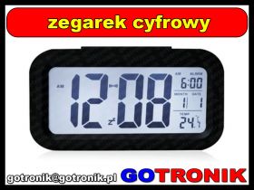 Zegarek budzik cyfrowy