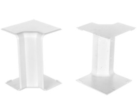 Pokrywa narożna wewnętrzna EKE 140x60mm biała 8565