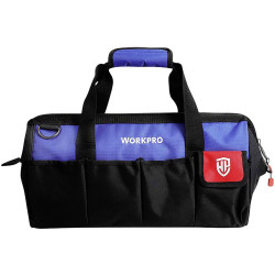 WorkPro WP281005 Tool Bag 460x215x245mm Empty 1piece Durable Design