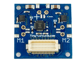 Dual Motor Board TinyShield (No Connectors)