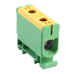 Złączka szynowa uniwersalna ETB 50/1 Al/Cu elektryczna śrubowa 2 otwory do kabli Elektro Becov UK1050.24