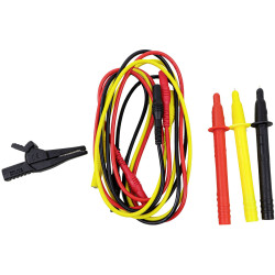 Testboy 96305000 TV 410 N Test Lead Kit Red/Yellow/Black 1 Set