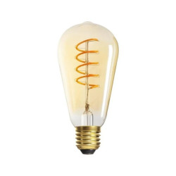 Żarówka XLED E27 ST64 led 5W-sw 1800K RETRO Vintage Amber filament