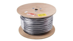 Sieciowy Kabel Zasilający 5 Core Cpe Sheath Czarny 19.1Mm Od , 450/750 V Ac