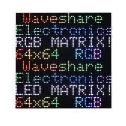 Wyświetlacz matrycowy LED RGB P2 64x64 2 mm - Waveshare 23706