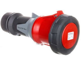 Gniazdo przenośne PowerTOP Xtra 63A 4p 6h 400V IP67 zaciski bezśrubowe MEN14206