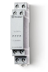 Elektroniczny przekaźnik przywołanie-reset 1P +1Z 8A 12V AC/DC 250-800W 13.12.0.012.0000