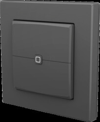 162329A0 Universal Dimmer Switch - Push Button, Anthracite