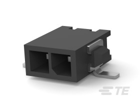 Listwa stykowa PCB 2-pinowe MATE-N-LOK raster: 3 mm Kąt prosty 1-rzędowe TE Connectivity Płyta250 V W osłonie