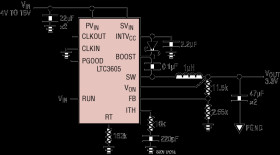 15V, 5A Synchronous Step-Down Regulator