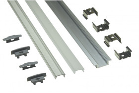 Zestaw montażowy LED Oświetlenie ścienne, oświetlenie półek, oświetlenie listw cokołowych, oświetlenie szafkowe