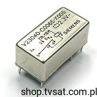 V23040-C0065-X005 Relay 2.3VDC 2A THT SIEMENS