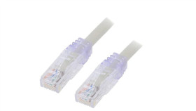 Utp6ax0.5Mgy Patch Cord Tx6a™ 10Gig,U/Utp 6A Drut Cu Pvc Szary 0,5M 24Awg