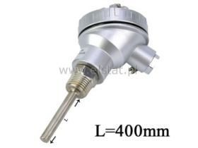 Sonda temperatury PT100 gwint 1/2; do 450°C; 40cm
