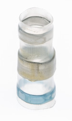 Łącznik lutowany, dł. 15.75mm, kolor: Naturalny, materiał: PVDF, TE Connectivity