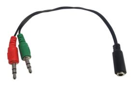 3.5 GNIAZDO 4 POLA -2x3.5 WTYK 4 POLA ROZGAŁĘŹNIK