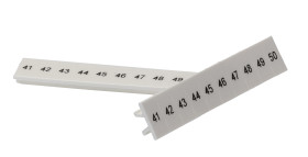 Taśma na oznaczenia Taśma znacznika Zack ZB5.LGS :41 -50 Phoenix Contact Zaczepowe