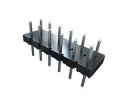 Złącze szpilkowe 5-pinowe BDL raster: 2.54 mm Prosty 1-rzędowe Samtec Otwór przelotowy Bez osłony