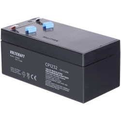 VOLTCRAFT CE12V3,2Ah VC12713965 VRLA2V 3.2 Ah34 x 67 x 67mm 4.8mm battery
