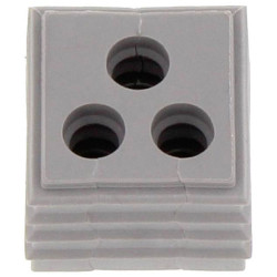 CONTA-CLIP 28688.6 KDS-DE Sealing Element IP66 Grey 10pcs 6mm Max Cable