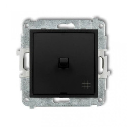 MINI Łącznik krzyżowy w stylu amerykańskim czarny mat 12MWPUS-6