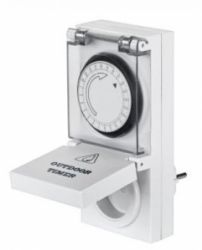 Programator czasowy 24h analogowy zewnętrzny