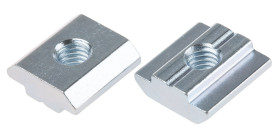 Część łącząca Klocek szlifierski Rozmiar rowka 8mm Bosch Rexroth Element mocowania i łączenia Rozmiar gwintu M6