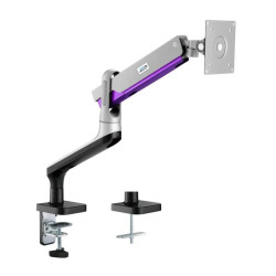 Uchwyt do monitora Ergo Office, premium ze sprężyną gazową, podwójne ramię 17-32 9 kg, ER-436