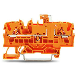 Złączka szynowa do odłączanych obwodów testowych WAGO poziomy: 1 14AWGWciskane TOPJOB S