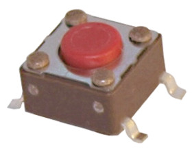 Klosz do przycisku dotykowego SPST 50 mA przy 12 V DC 4.3mm 4.3mm