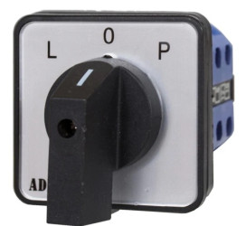 Łącznik krzywkowy 20A L-0-P 3P tablicowy IP65 LT/20/L0P