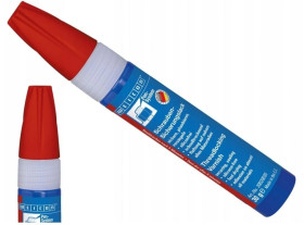 Plomba bezpieczeństwa do śrub lakier czerwony 30g / Lakier na plomby / plombownica czerwona 30g / WEICON 30020030