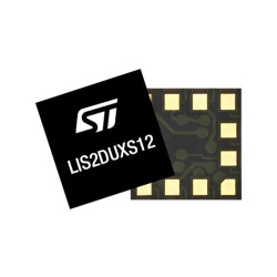 Przyspieszeniomierz Przyspieszeniomierz Montaż powierzchniowy STMicroelectronics LGA 3-osiowy Przyspieszeniomierz