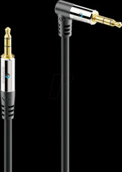 S-AC510-020 sonero 2-m audio cable with 3.5-mm jacks, 1x 90°